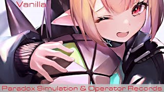 Arknights - Vanilla Paradox Simulation and Operator Records