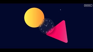 Design World Clock | Basic Clock design | Html Css Javascript | Tutorial 24