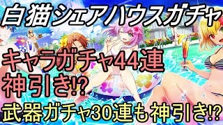 【白猫プロジェクト】白猫シェアハウスガチャでかつてないほどの神引き！？