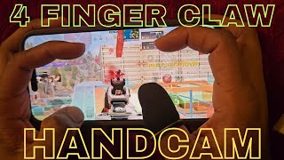 4 FINGER CLAW HANDCAM (iPhone 15 pro max) BEST GAMING DEVICE😍😍#codm