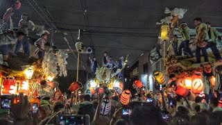 2019.7.12 平野郷 夏祭り  三町合同曳行 野堂町南組・流町・脊戸口町 だんじり