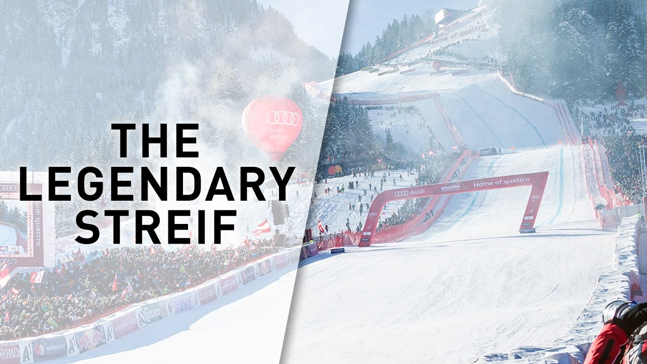 The World S Toughest Downhill Ski Race The Streif At Kitzbühel Youtube