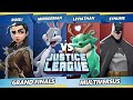 Justice League GRAND FINALS - Synume & Leviathan Vs. RoseJ & Mirrorman - Multiversus Tournament