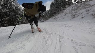 2017.12.09 井川スキー場 オープンしたよ、雪も降った♪