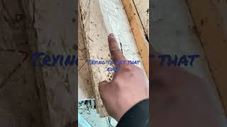 Demonstrating material/ run remover #youtube #tutorial #entertainment #art #love #diy #woodworking