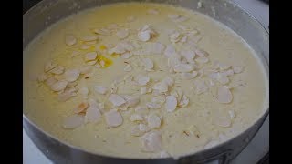 BADAMI KHEER / RICE AND ALMOND PUDDING