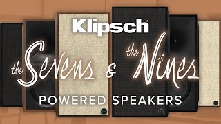 NEW! Klipsch The Sevens \u0026 The Nines Hi-Res Powered Speakers Review | A MASSIVE UPGRADE!