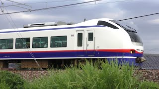 車両不足によりE653系代走快速直江津行き【4K】3374M E653系H201編成