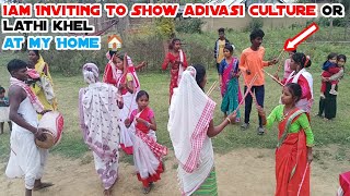 Assam Lathi khel 2024 | Iam inviting to show adivasi or Lathi khel | At my Home 🏠