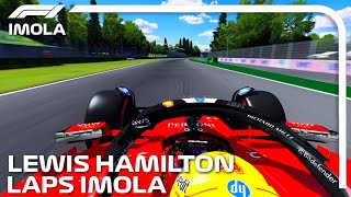 F1 2025 | LEWIS HAMILTON at IMOLA circuit Ferrari SF-25 Testing