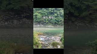 여름철에 가기 좋은 가평의 계곡들 #shorts