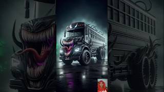 kiska robotic army bus  best hai 🤯 spiderman vs venom vs Ironman 😎#viral#shorts#avengers#ai