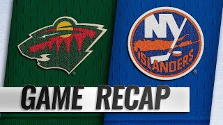 Islanders take down Wild, 2-1, for third straight win
