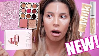 FULL FACE OF FIRST IMPRESSIONS | HIT OR MISS? | KYLIE BIRTHDAY COLLECTION