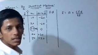 SHORT  CUT  METHOD  OR  MEAN  BY  SHORT CUT  METHOD  BY ADITYA SIR