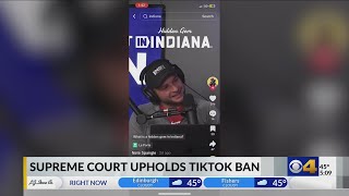 Indiana content creators react to looming TikTok ban