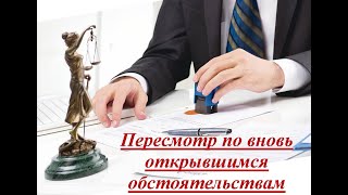 Пересмотр по вновь открывшимся обстоятельствам