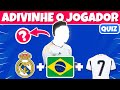 ADIVINHE O JOGADOR | Clube + Seleção + Número | Futebol Quiz