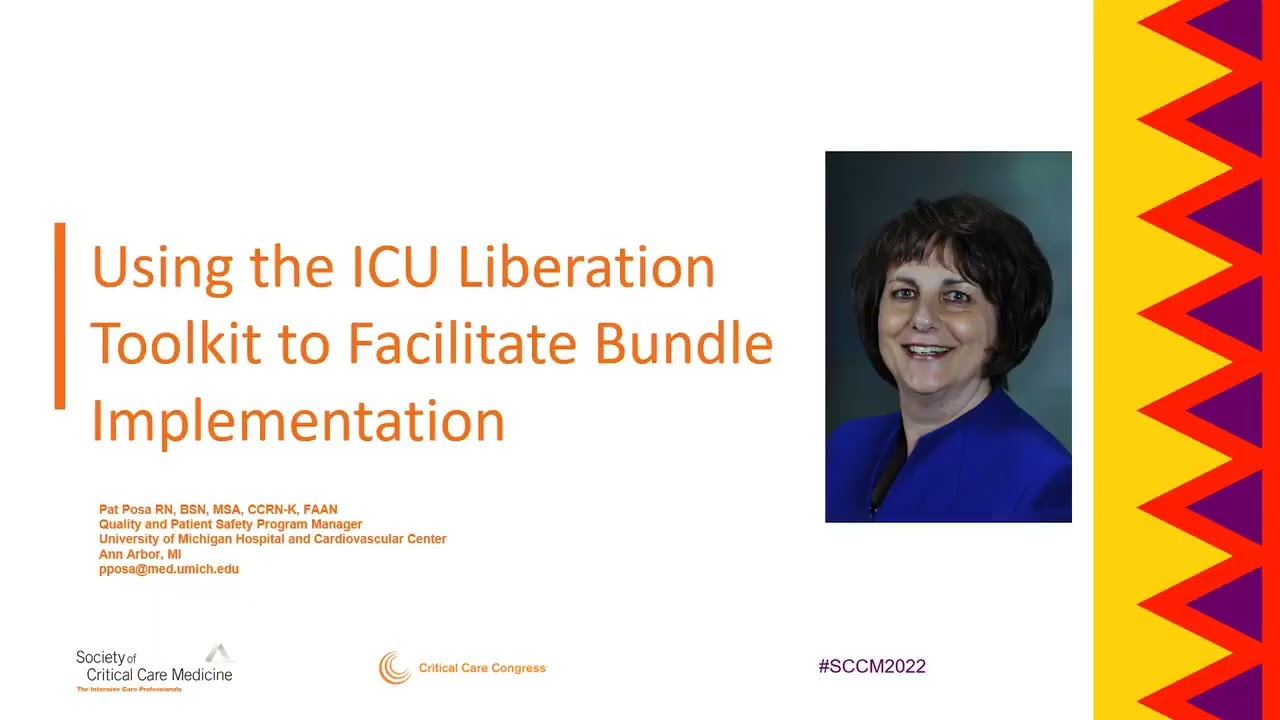 ICU Liberation Bundle: Leveraging Data To Facilitate Implementation And ...