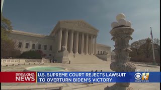 Supreme Court Rejects Texas Lawsuit Against Election Results In 4 Battleground States