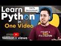 Learn Python In Hindi In One Video - हिंदी में