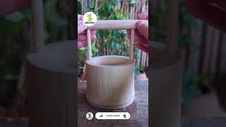 How to make Bamboo fruit basket  #bamboo #bamboocraft #bamboofurniture #howtomake #bambooproducts