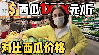 媳婦最愛吃西瓜！ 看看在白俄羅斯超市西瓜多少錢一斤？