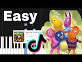 The Backyardigans - Into the Thick of It | EASY Piano Tutorial