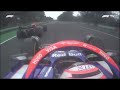 Liam Lawson overtaking Checo and giving the middle finger