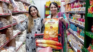 Nand Aur Bhabhi Gyi Monthly Grocery Shopping Karne Aur Kya Kya Liya | Ayesha \u0026 Momina