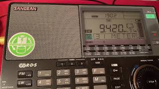 ID of Greece Radio ERT, 19:02UTC, 9420khz, 17th April 2021