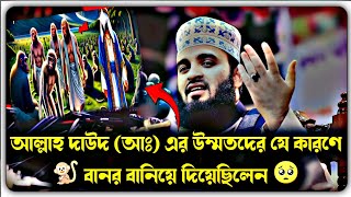 দাউদ নবীর উম্মতদের বানর করে দেওয়ার ঘটনা!!Dr Mizanur Rahaman Azhari New Waz 2025, azhari waz mahfil.