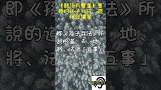 【聽語有聲書】曹操的孫子兵法：職場必讀書 #人生感悟 #讀書 #audiobooks #曹操 #孫子兵法 #職場