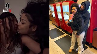 Chrisean Rock Double Dates Wit New "BF" After Recently Claiming She Was Married To Blueface! 🤷🏾♀️