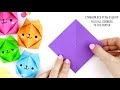 Оригами pop it Котик из бумаги origami paper pop it diy tiktok fidget toy Антистресс игрушка