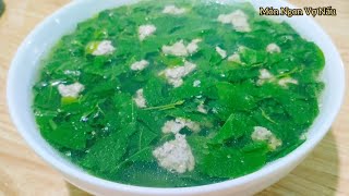 Canh RAU NGÓT - Cách nấu canh Rau Ngót Thịt Bò thơm ngon bổ máu