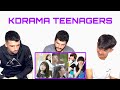 FNF REACTS to Kdrama teenagers being teenagers!