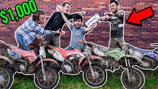 GAME OF TAG On DIRT BIKES! THOUSAND DOLLAR REWARD!