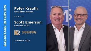 Scott Emerson of Kingsmen Resources talks to Peter Krauth at Metals Investor Forum | January 2025