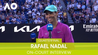 Rafael Nadal On-Court Interview (QF) | Australian Open 2022