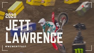 Jett Lawrence Crash from Anaheim II 2020