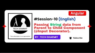 Angular parent to child data binding | Angular 19 complete tutorial in English 2025 (Session-10)