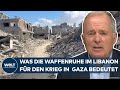 NAHOST-KRIEG: Waffenruhe zwischen Israel und Hisbollah im Libanon in Kraft – Gaza-Krieg geht weiter