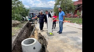 PRILOG- PREDSEDNIK KOVAČEVIĆ OBIŠAO RADOVE U ULICI RAJKA MILOVANOVIĆA/ 07.09.2022. / TV GM PLUS