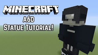 Minecraft Statue Tutorial a6d! (YouTuber) Simple \u0026 Indepth How-To