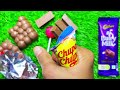 satisfying video asmr lollipops candy and chocolate gummy candy unboxing video asmr.