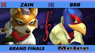 Your House GRAND FINALS - Zain (Fox) Vs. BBB (Falco) SSBM Melee Tournament