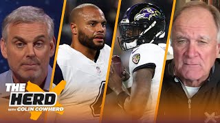 Ravens clinch playoffs, What does Cowboys blowout loss say about Dak & Dallas? | NFL | THE HERD