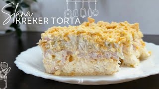 SLANA KREKER TORTA.  Savršenog ukusa, lako i brzo se napravi!!!!