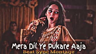 Mera Dil Ye Pukare Aaja 🥰 || Beat Sync Montage || Gamox YT